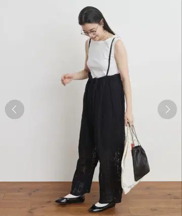 피그 런던 캐롤 팬츠 블랙