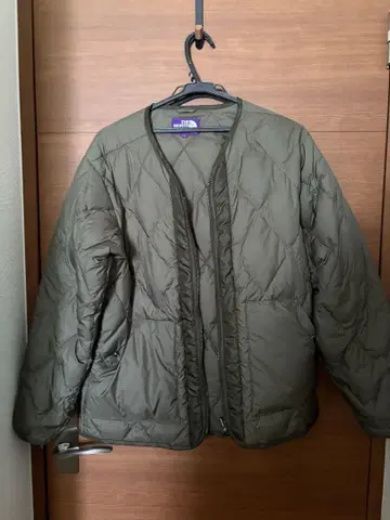 노스페이스 퍼플 라벨 다운 가디건