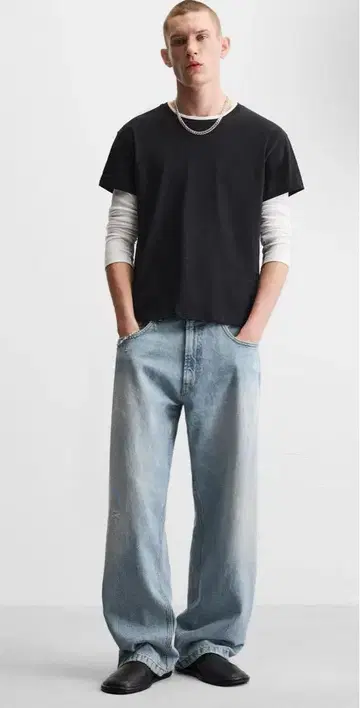 자라 BAGGY FIT EUR 38