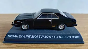 교쇼 1/64 닛산 스카이라인 2000 터보 GT-E-S(HGC211)