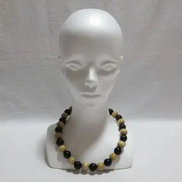 나무 우드 비즈 염주 목걸이 18mm 하드 멜로코어 펑크 록 힙합 레게