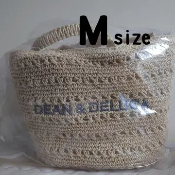 DEAN & DELUCA 크로셰 바스켓 백 M 사이즈