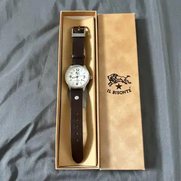 IL BISONTE 시계 브라운