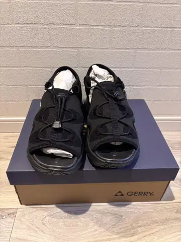 GERRY 블랙 스포츠 샌들 M 사이즈 남성용