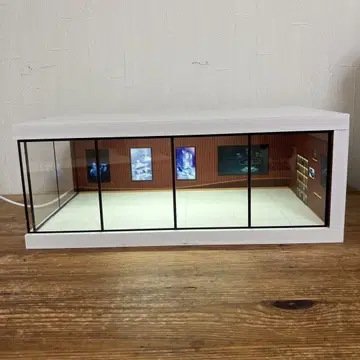 1/64 미니카 디오라마용 차고 LED 포함