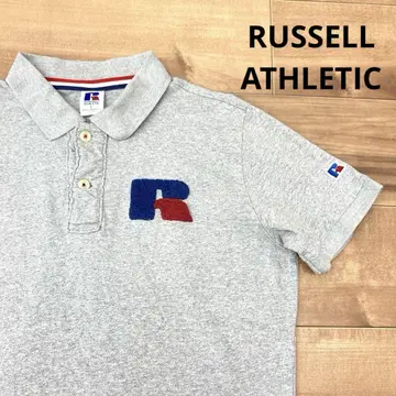 RUSSELL ATHLETIC 러셀 애슬레틱 피케 셔츠 그레이 L