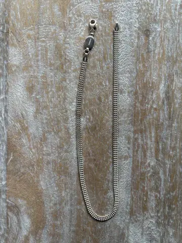 이탈리아제 ARUGURON silver925 목걸이 삼중 공 체인