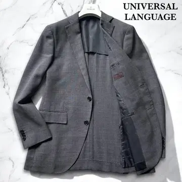 유니버설 랭귀지 테일러드 자켓 홉삭 COOL MAX