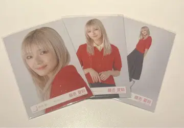 사쿠라자카46 후지요시 카린 폴로 셔츠 코디 요리 츄 히키 브로마이드