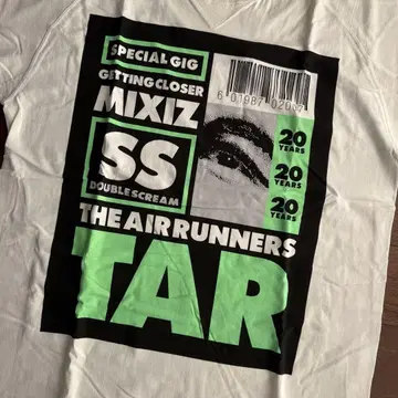 TAR 티셔츠 XL 2007년 Nitzer Ebb 미사용 새상품