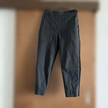 마가렛 호웰 MHL 스미 블랙 카고 팬츠 사이드 지퍼
