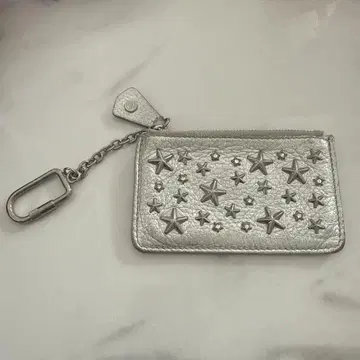 지미추 jimmy choo 실버 별 모양 스터드 프래그먼트 케이스