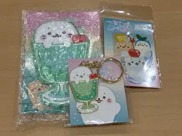 시로탄 키라슈와 스위츠 복권 3개 러버 거울 키링 스티커