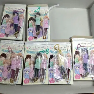 주문은 토끼입니까? 로손 한정판 아크릴 키링