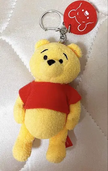 곰돌이 푸 뮤지컬 봉제 인형 키링