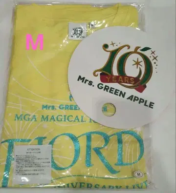 미사용 새상품 미세스 그린 애플 FJORD 피요르드 반팔 티셔츠 M