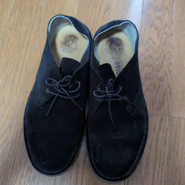 Clarks Originals 블랙 스웨이드 신발