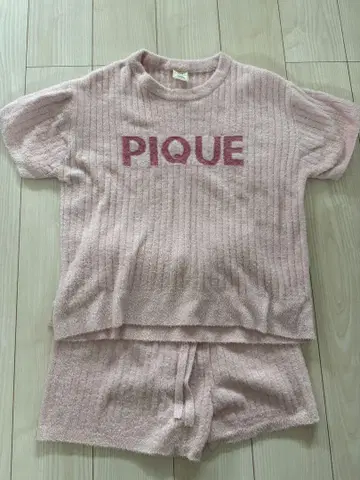 gelato pique 핑크 리브 룸웨어