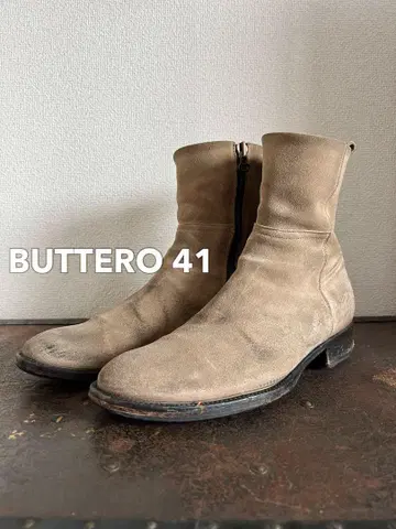 BUTTERO 41 부테로 사이드 지퍼 부츠