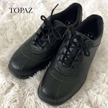 컨디션 최상 TOPAZ 토파즈 워킹 컴포트 슈즈 블랙 24.5