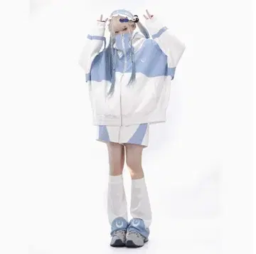 서브컬쳐 사이버 저리 셋업 긴팔 XL