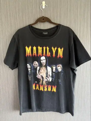 Marilyn Manson 그래픽 티셔츠 L 사이즈