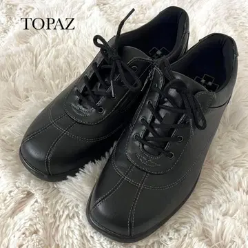 컨디션 최상 TOPAZ 토파즈 워킹 컴포트 슈즈 블랙 24.5