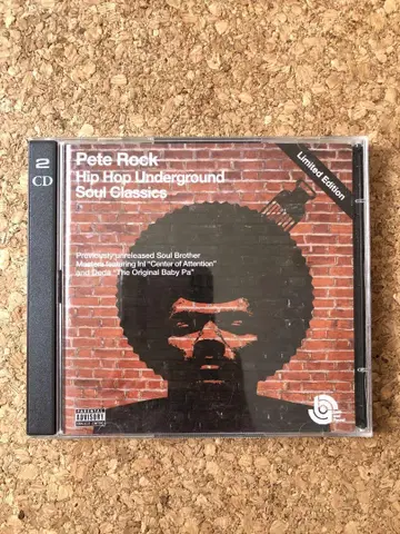 Pete Rock Hip Hop Underground 2CD 한정판