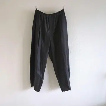 mizuiro ind 블랙 와이드 팬츠