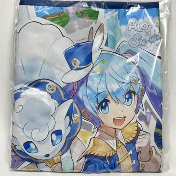 유키 미쿠 포켓몬 애로우라로코 담요 SNOW MIKU 2020