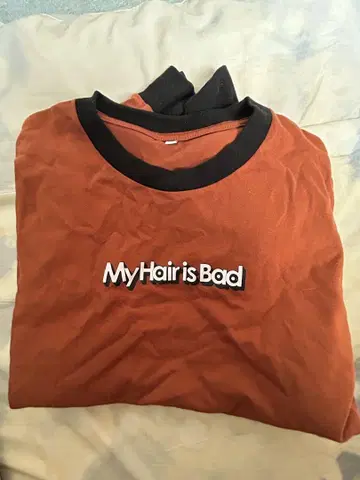 My Hair is Bad 마이 헤어 롱 티셔츠 롱 T
