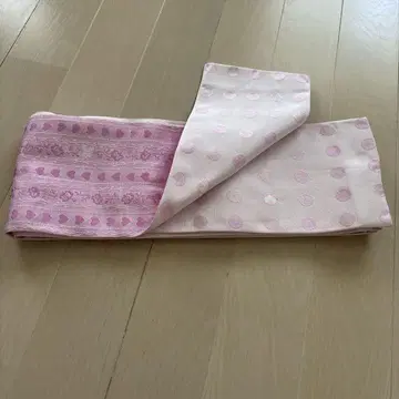 마츠다 세이코 반폭 오비 리버서블 핑크