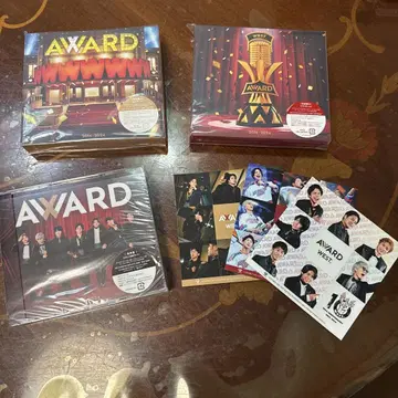 WEST. 베스트 앨범 AWARD 3 형태 세트 CD+Blu-ray
