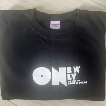 ON'LY LIVE TOUR 2025 봄 투어 티셔츠 블랙 XL