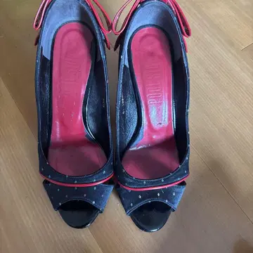 풀 사이드 도드 오픈토 하이힐 22.5cm