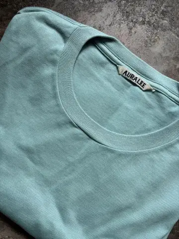 AURALEE 오라리 LUSTER PLAITING TEE