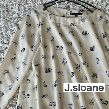 J.sloane 제이스 로안 고양이 블라우스 고양이 애호가