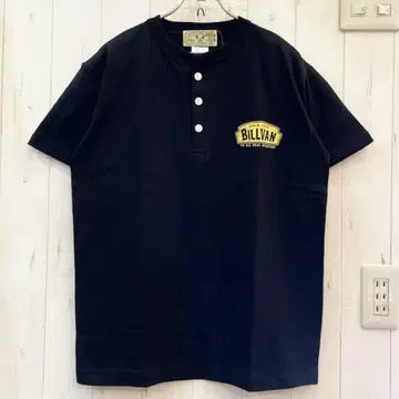택 포함 새상품 BILLVAN 반팔 티셔츠 블랙 아메카지 밀리터리