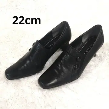 REGAL 리걸 부티 펌프스 블랙 여성용 22cm