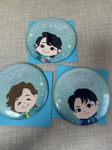미세스 그린 애플 FJORD 캔뱃지 팝업 3종 컴플리트