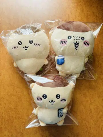 치이카와 (먼작귀) 밤만쥬 봉제 인형 3종 세트