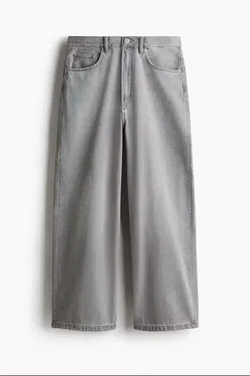 H&M 슈퍼 배기 데님 W32 L30 SUPER BAGGY 그레이