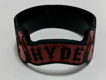 HYDE 페스티벌 굿즈 러버 밴드 리스트 밴드 한정판
