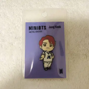 HOUSE OF BTS MINIBTS 메탈 배지 Jung Kook