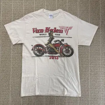 Van Halen 2013 월드 투어 티셔츠 M 밴 헤일런