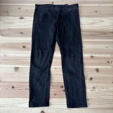 APPLEBUM 블랙 스키니 데님