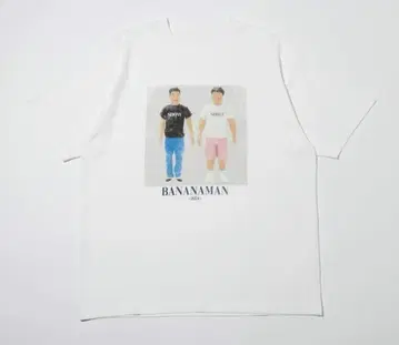 바나나맨 피규어 TEE WHT S 사이즈