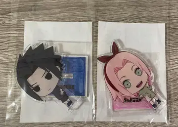 NARUTO 츠기쯔쯔! 아크릴 스탠드 우치하 사스케 하루노 사쿠라