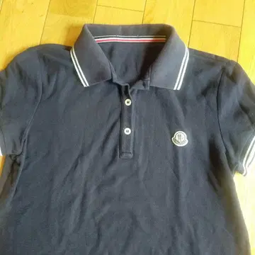 Moncler 네이비 폴로 셔츠 반팔