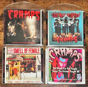 레어 단종 새상품급! THE CRAMPS CD 4장 세트 더 크램프스